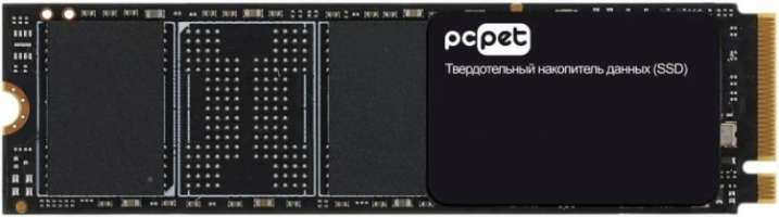 Накопитель SSD M.2 2280 PC PET PCPS256G3 256GB PCIe 3.0 x4 1800/1000MB/s MTBF 1.5M TBW 80