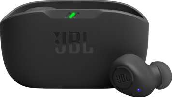 Наушники беспроводные JBL Wave Buds вкладыши, черные, BT, в ушной раковине (1934868)
