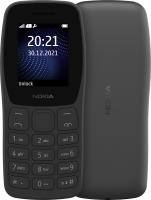 Телефон Nokia 105 SS черный (TA-1569)