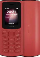 Мобильный телефон Nokia 106 (TA-1564) DS EAC красный моноблок 2Sim 1.8" 120x160 Series 30+ GSM900/1800 GSM1900 FM Micro SD max32Gb