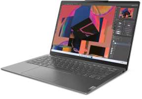 Ноутбук Lenovo Yoga Slim 6 14IRH8 i5 13500H(2.6Ghz)/16384Mb/512SSDGb/Win11Home grey (83E00058RU)