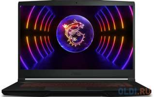 Ноутбук MSI GF63 12VF-2619XRU Core i7 12650H/16Gb/1Tb SSD/4060 8Gb/noOS black (9S7-16R821-2619)