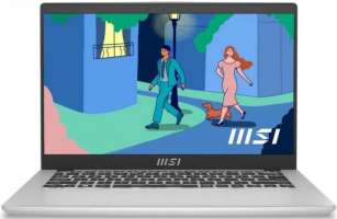 Ноутбук MSI Modern 14 C12MO 9S7-14J111-689 i5-1235U/16GB/512GB SSD/14" FHD/Iris Xe graphics/WiFi/BT/Win11Pro/серебристый