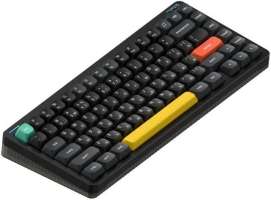Nuphy Клавиатура Wireless Halo75 V2 QMK, Obsidian Black, RGB, Hot Swap, Mint Switch