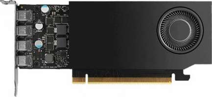 nVidia PCI-E Quadro RTX A400 (900-5G172-2260-000) 4GB 1762/12000MHz 4*Mini-DP