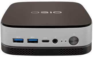 OSIO Мини ПК Baseline B51i-003 N100/8GB/256GB SSD/Wi-Fi/Win11Pro/bronze