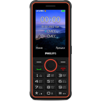 Телефон Philips Xenium E2301 32Mb темно-серый