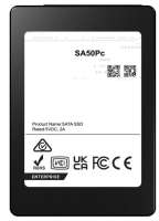 Phison Накопитель SSD 2.5'' S1201K001T92P022T3000 SA50Pc 1.92TB, 3D TLC 530/500MB/s 98K/40K IOPS, OEM