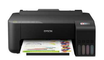 Принтер струйный цветной Epson EcoTank L1250 A4, 5760x1440dpi, ч/б 33стр/мин, цвет 15стр/мин, чёрный