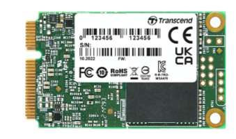 Промышленный накопитель SSD mSATA Transcend TS160GMSA520I MSA520I 160GB SATA 6Gb/s 3D TLC BiCS5 560/520MB/s IOPS 38K/75K MTBF 3M 8355 TBW