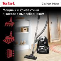 Пылесос Tefal TW3985EA черный