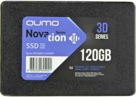 Qumo Накопитель SSD 2.5'' Q3DT-120GSCY 120GB, 550/450MB/s, TBW 50