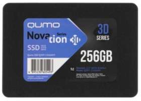 Qumo Накопитель SSD 2.5'' Q3DT-256GHHY Novation 256GB, 540/520MB/s, TBW 150, MTBF 2M
