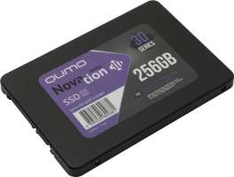 Qumo Накопитель SSD 2.5'' Q3DT-256GSCY Novation 256GB, 520/500MB/s, TBW 100, MTBF 1.5M