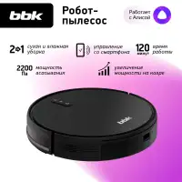 Робот-пылесос BBK BV3501 черный