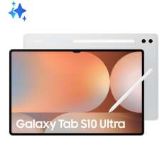 Планшет 14.6" Samsung Galaxy Tab S10 Ultra BSM-X926B 12/256GB SM-X926BZSRCAU 9300+ (3.4) 8C AMOLED 2X 2960x1848 5G 1Sim eSIM Android 14 серебристый 13