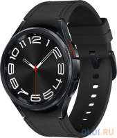 Samsung Смарт-часы Galaxy Watch 6 Classic LTE 43мм 1.3" AMOLED корп.черный рем.черный (SM-R955FZKACAU)
