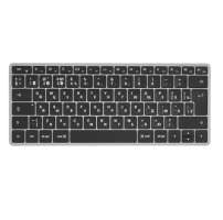 Satechi Клавиатура Slim X1 ST-BTSX1S-RU Bluetooth -RU - silver