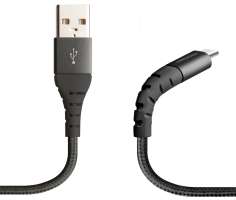 SBS microUSB с защитой от излома Black