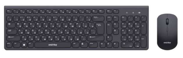 SmartBuy Клавиатура и мышь Wireless SBC-250288AG-K мультимедийный ONE черный (1/20)