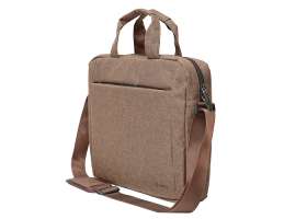 Сумка для ноутбука Lamark L225 Brown 15.6", полиэстер, коричневая