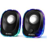 Sven 330 2.0 черный 5Вт (SV-014001)