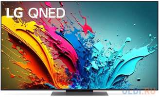 Телевизор LED LG 55" черный титан, 4K Ultra HD, Smart TV, 55QNED86T6A