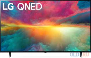 Телевизор LG 43" черный титан 4K Ultra HD 43QNED756RA
