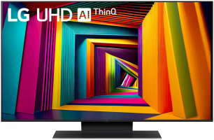 Телевизор LG LED 50" черный, 4K Ultra HD, Smart TV 50UT91006LA
