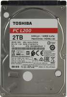 Toshiba (KIOXIA) Жесткий диск 2TB SATA 6Gb/s Toshiba HDWL120UZSVA 2.5" L200 5400rpm 128MB NCQ Bulk
