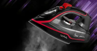 Утюг VAIL VL-4010 красный, черный