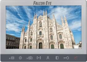 Видеодомофон Falcon Eye Milano Plus HD MHD c поддержкой 1080P: дисплей 10" TFT; сенсорные кнопки