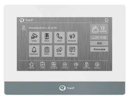 Видеодомофон True IP Systems TI-4107AW на базе ОС Android, сенсорный экран 7’’, POE, многофункциональность и управление Умным домом.