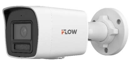 Видеокамера IP I-Flou F-IC-1146CM(4mm) 4МП, 1/3'' Progressive Scan CMOS, уличная цилиндрическая, ИК-подсветка до 30м