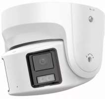 Видеокамера IP I-Flou F-IC-2384PCMS/A 8МП, 2*1/1.8" Progressive Scan CMOS, уличная панорамная, ИК-подсветка до 30м