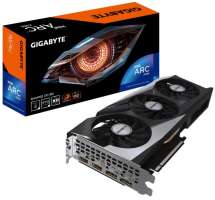 PCI-E GIGABYTE Arc A380 GAMING OC (GV-IA380GAMING OC-6GD) 6GB GDDR6 96bit 2450/15500MHz 2*HDMI/2*DP