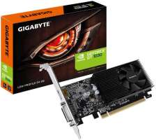PCI-E GIGABYTE GeForce GT 1030 (GV-N1030D4-2GL) 2GB Low Profile GDDR4 64bit 14nm DVI-D(HDCP)/HDMI RTL