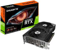 PCI-E GIGABYTE GeForce RTX 3060 GAMING OC (GV-N3060GAMING OC-8GD) 8GB GDDR6 128bit 8nm 1777/15000MHz 2*HDMI/2*DP