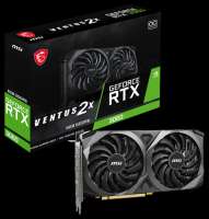 PCI-E MSI GeForce RTX 3060 VENTUS 2X (RTX 3060 VENTUS 2X 8G OC) 8GB GDDR6 128bit 8nm 1320/15000MHz HDMI/3*DP