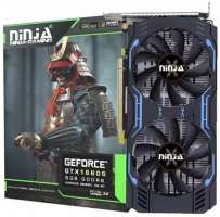 Видеокарта PCI-E Sinotex GeForce GTX 1660 SUPER Ninja (NK166SF66F) 6GB GDDR6 192bit 1785/14000MHz 12nm HDMI/DP/DVI