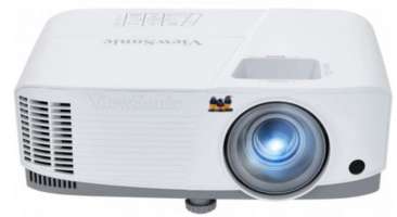 Viewsonic Проектор PG707W 1280x800, 4000 Lm, TR 1.21-1.57, 1x10 Вт, VGA, HDMIx2, композитный, аудио mini jack, USB(A), RJ45, RS232, DLP, 3D, WXGA, 220