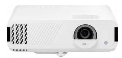 Viewsonic Проектор PX749-4K HOME, 3840x2160, 4000 Lm, TR 1.13-1.47, 1x10 Вт, HDMIx2, аудио mini jack, USB(A), USB(C), RS232, триггер 12 В, 33/28 дБ, D