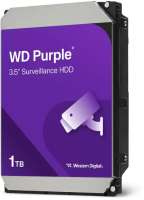 Western Digital Жесткий диск 1TB SATA 6Gb/s WD10PURZ-85BDSY0 Purple Video IntelliPower 5400rpm 64MB