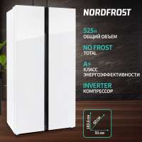 NordFrost RFS 525DX NFGW белый