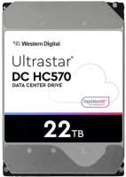 Жесткий диск 22TB SATA 6Gb/s Western Digital WUH722222ALE6L4 Ultrastar DC HС570 3.5", 7200rpm, 512MB, (0F48155)