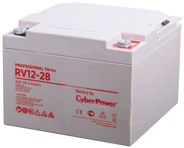 Батарея CyberPower RV 12-28 professional series, 12V, 31,5 Ah