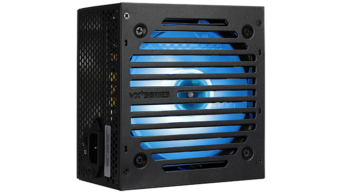 Блок питания ATX AeroCool VX Plus 700W RGB 4718009150935 700W (ATX 2.3, 120mm fan, RGB-подсветка) Box