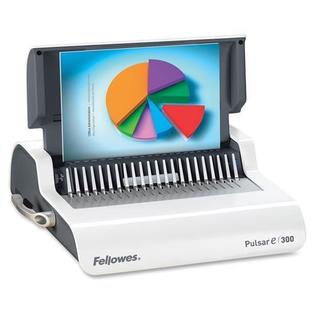 Брошюровщик Fellowes Pulsar-E FS-56207 до 300мм, до 20л, до 300л., электр, пл.пруж.