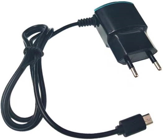 Continent microUSB 1A Black (ZN10-001BK)