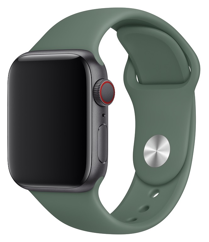 Everstone ES-AWBS-108 Apple Watch 38/40мм силиконовый Green